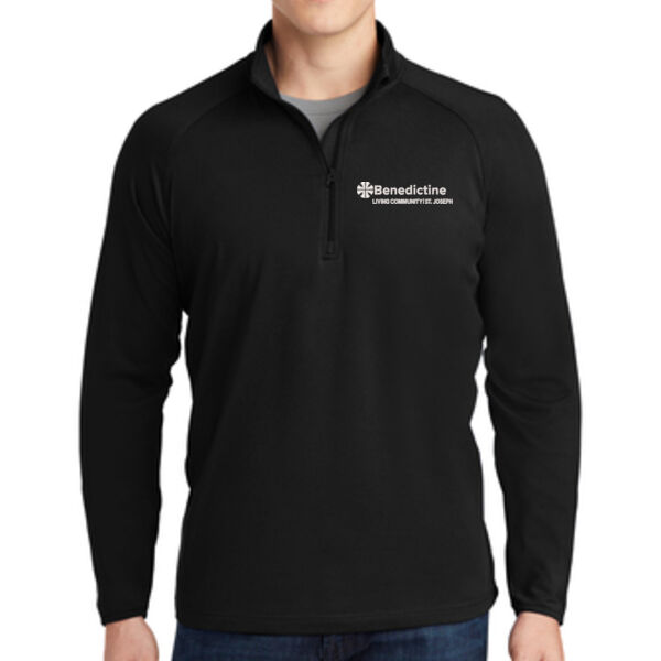 Sport-Tek® Sport-Wick® Stretch 1/2-Zip Pullover - Embroidered Logo Thumbnail